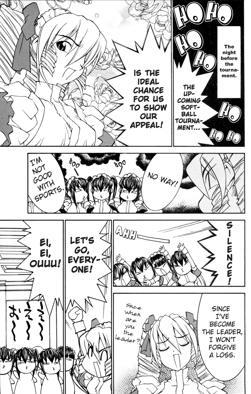 Hanaukyo Maid Tai Chapter 26 page 11 - Chapter 26: Budget Competition!!