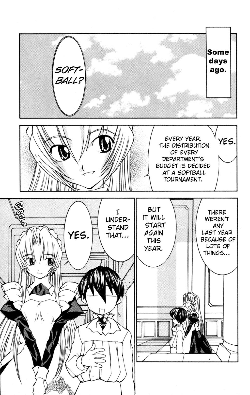 Hanaukyo Maid Tai Chapter 26 page 3 - Chapter 26: Budget Competition!!