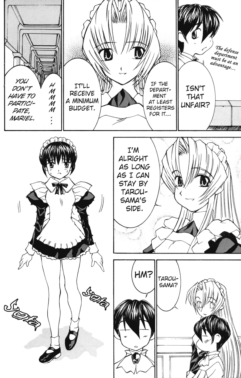 Hanaukyo Maid Tai Chapter 26 page 4 - Chapter 26: Budget Competition!!