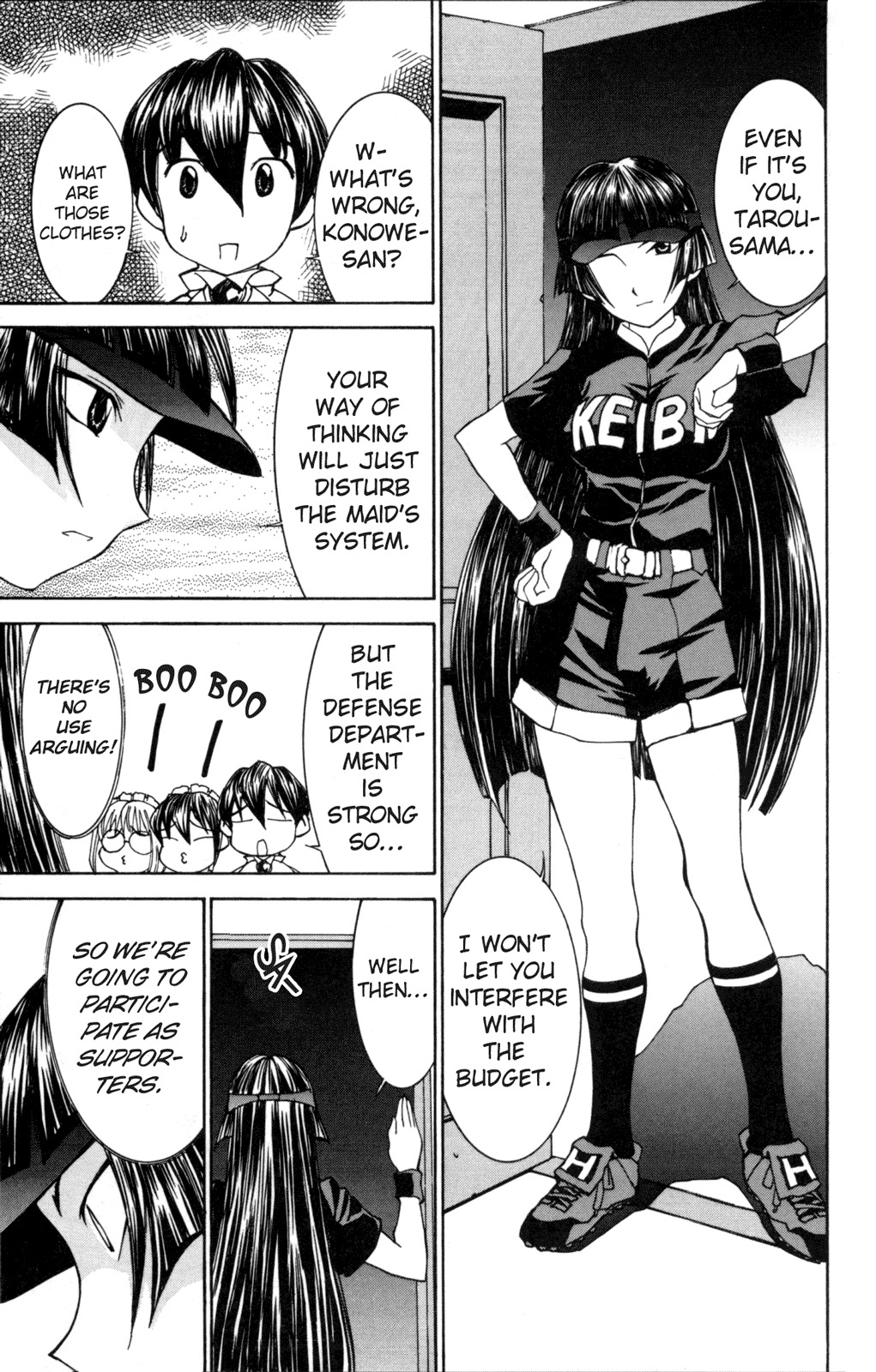 Hanaukyo Maid Tai Chapter 26 page 9 - Chapter 26: Budget Competition!!