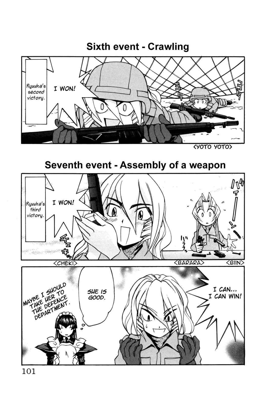 Hanaukyo Maid Tai Chapter 28 page 16 - Chapter 28: The 10 contests