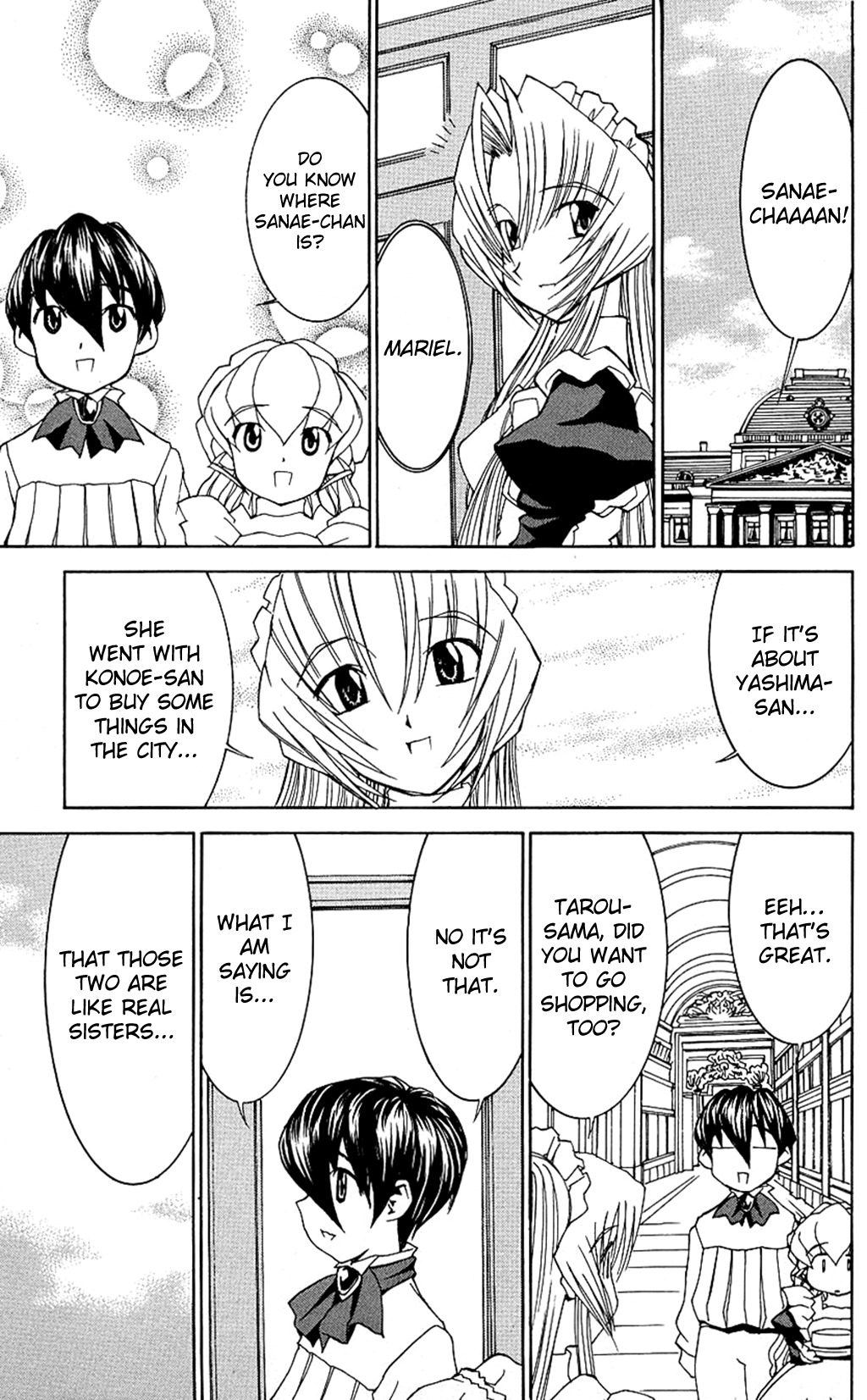 Hanaukyo Maid Tai Chapter 29 page 11 - Chapter 29: Konoeriina !!
