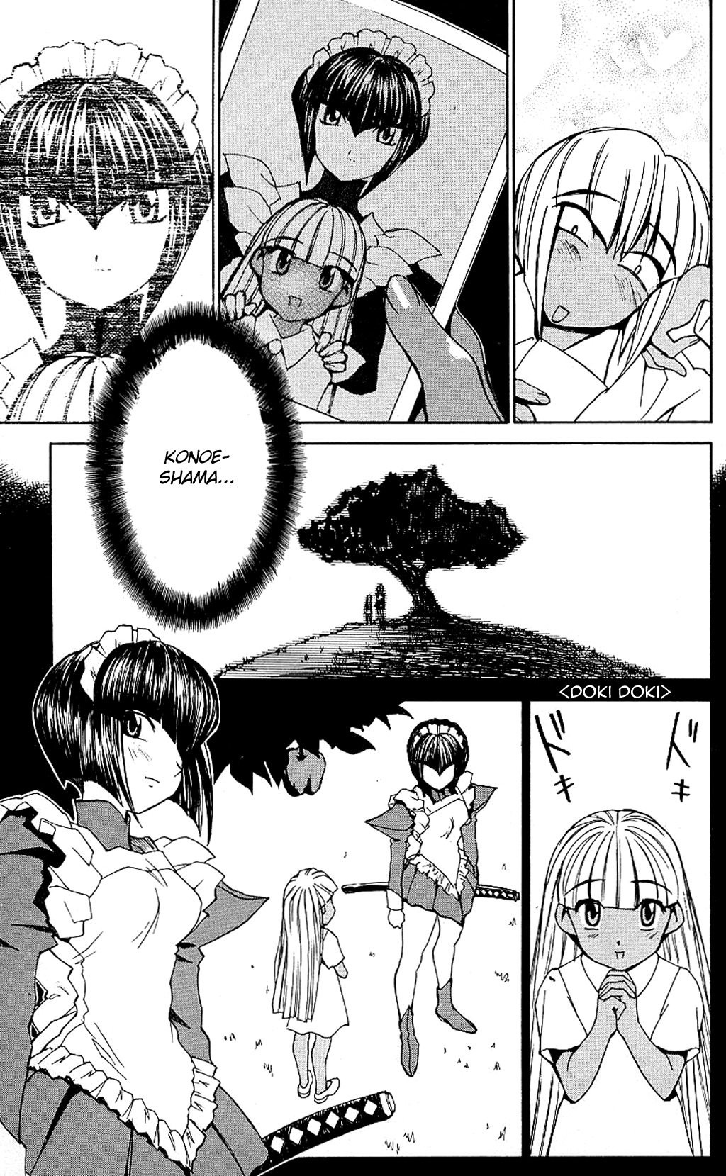 Hanaukyo Maid Tai Chapter 29 page 7 - Chapter 29: Konoeriina !!