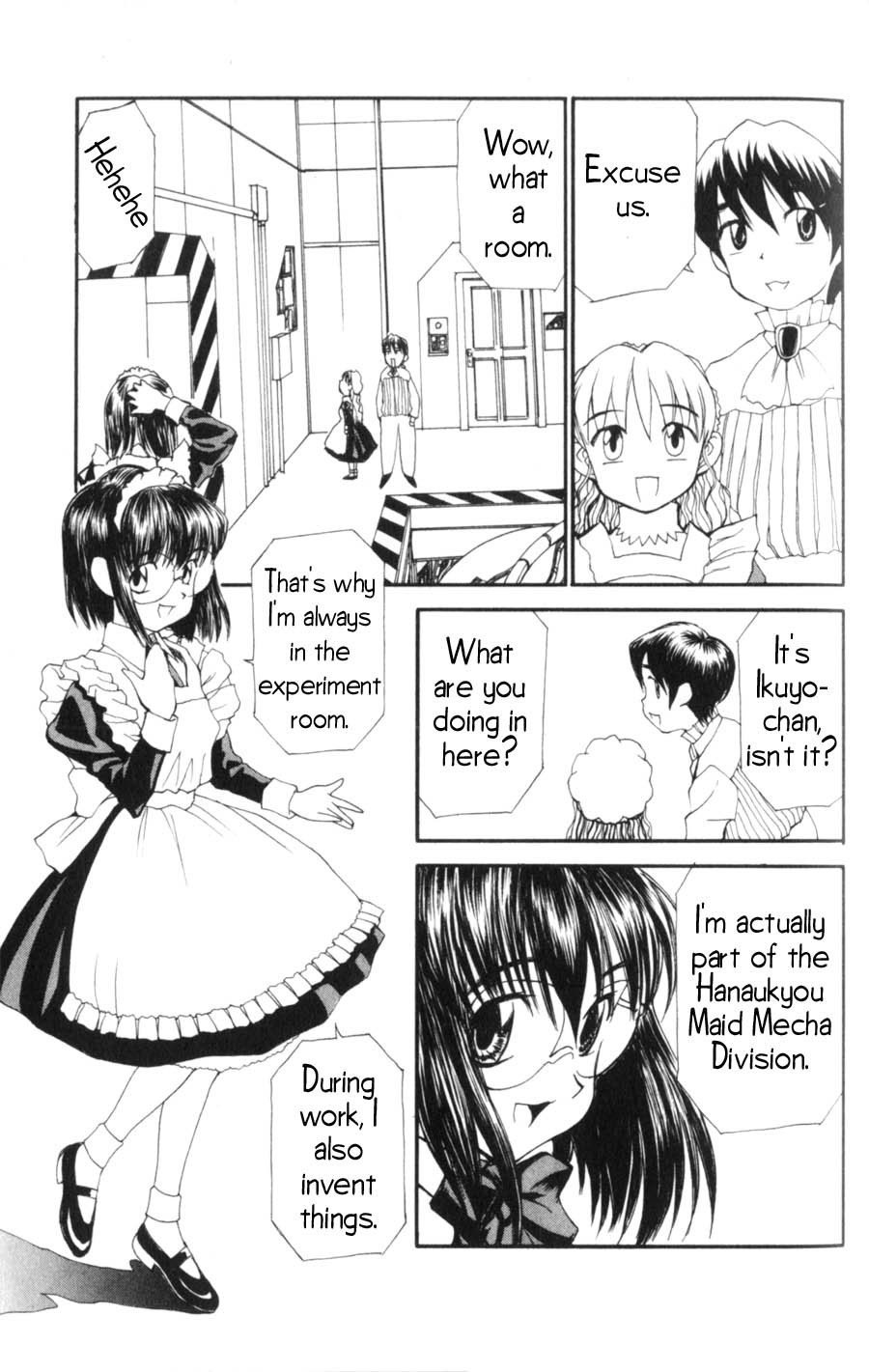 Hanaukyo Maid Tai Chapter 3 page 10 - Chapter 3: Hanaukyou Family's Big Disaster!