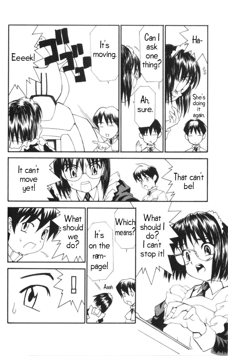 Hanaukyo Maid Tai Chapter 3 page 13 - Chapter 3: Hanaukyou Family's Big Disaster!