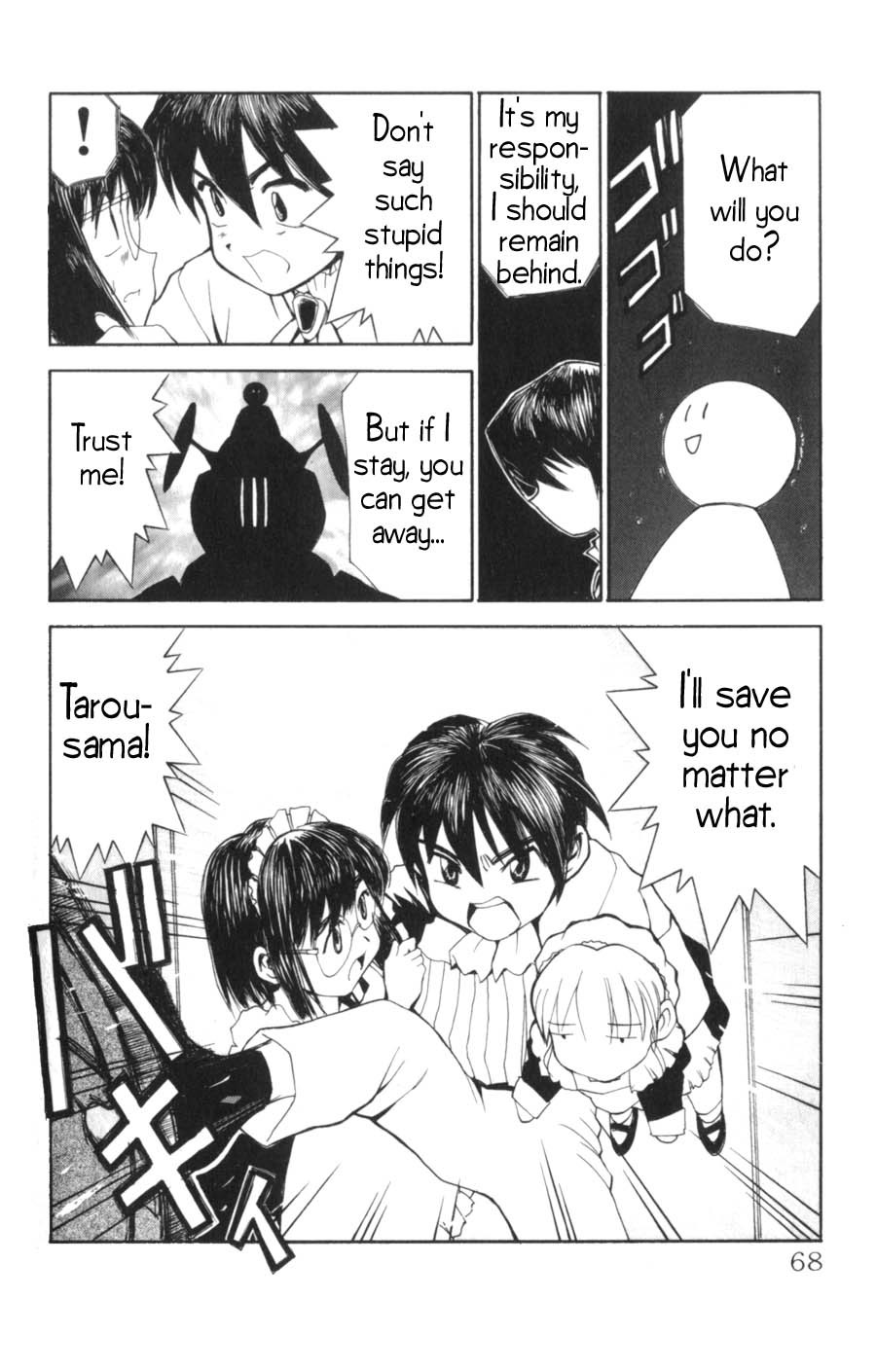 Hanaukyo Maid Tai Chapter 3 page 15 - Chapter 3: Hanaukyou Family's Big Disaster!