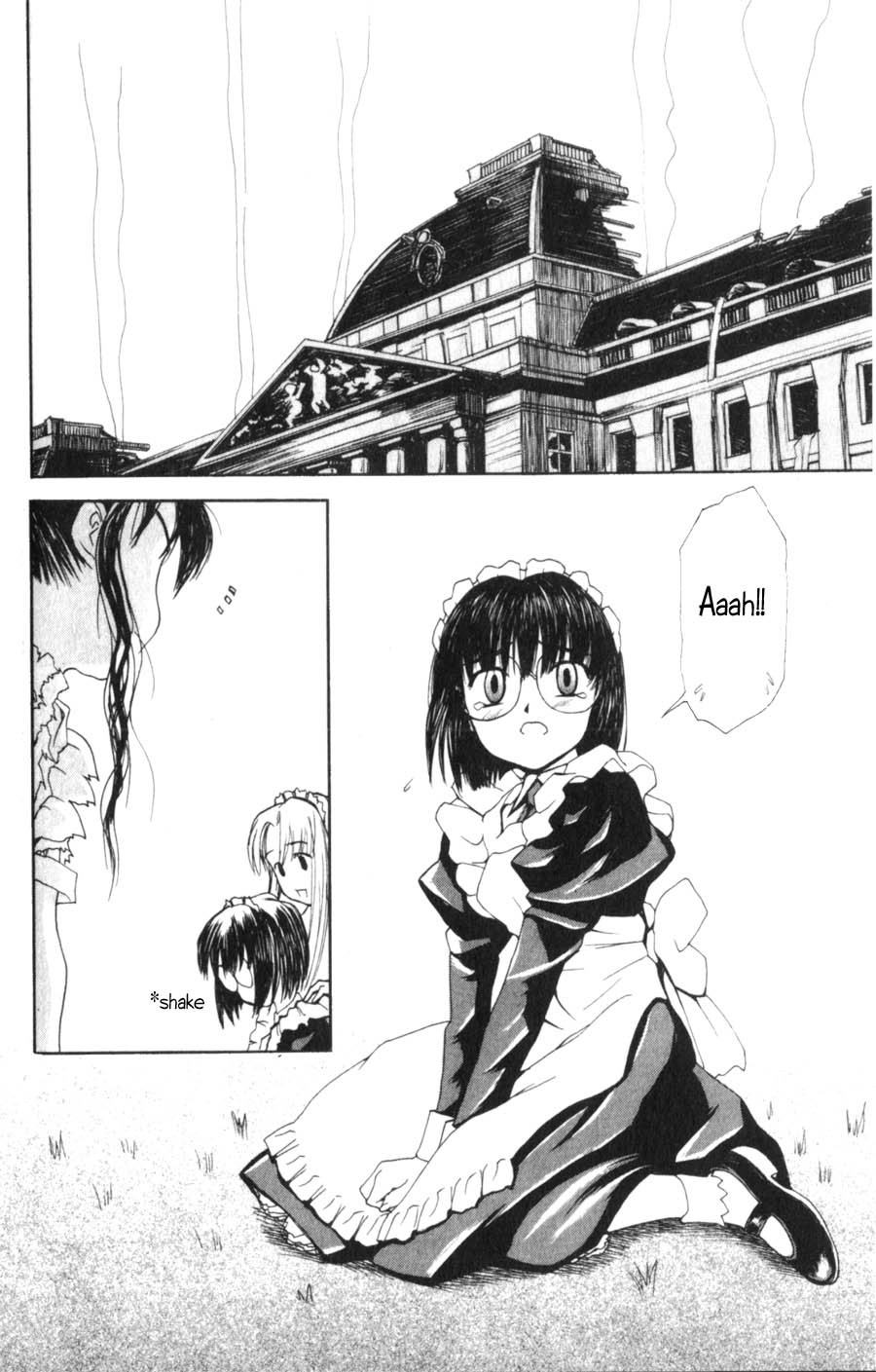 Hanaukyo Maid Tai Chapter 3 page 21 - Chapter 3: Hanaukyou Family's Big Disaster!