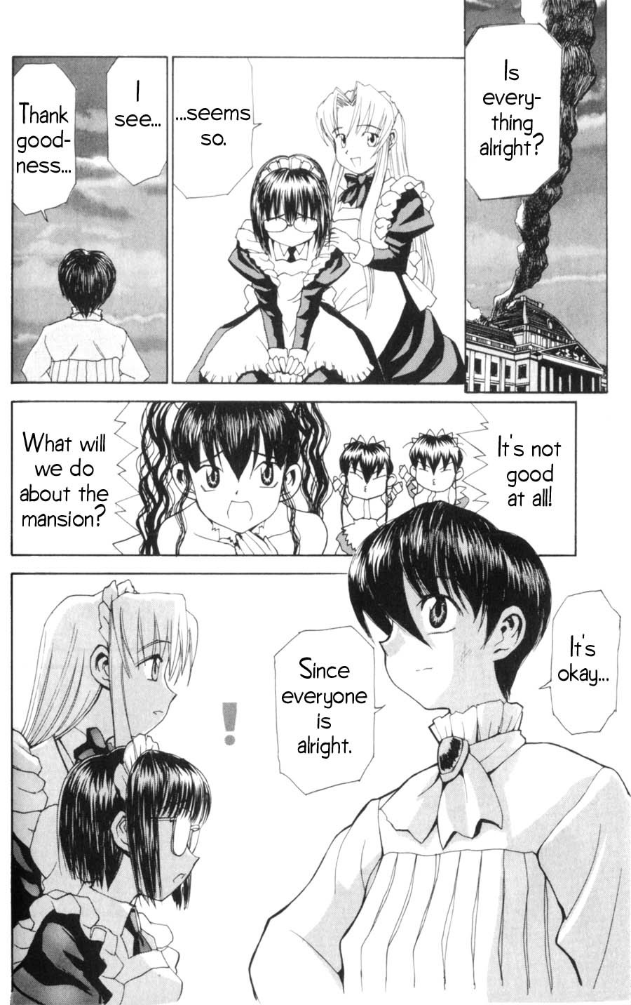 Hanaukyo Maid Tai Chapter 3 page 23 - Chapter 3: Hanaukyou Family's Big Disaster!