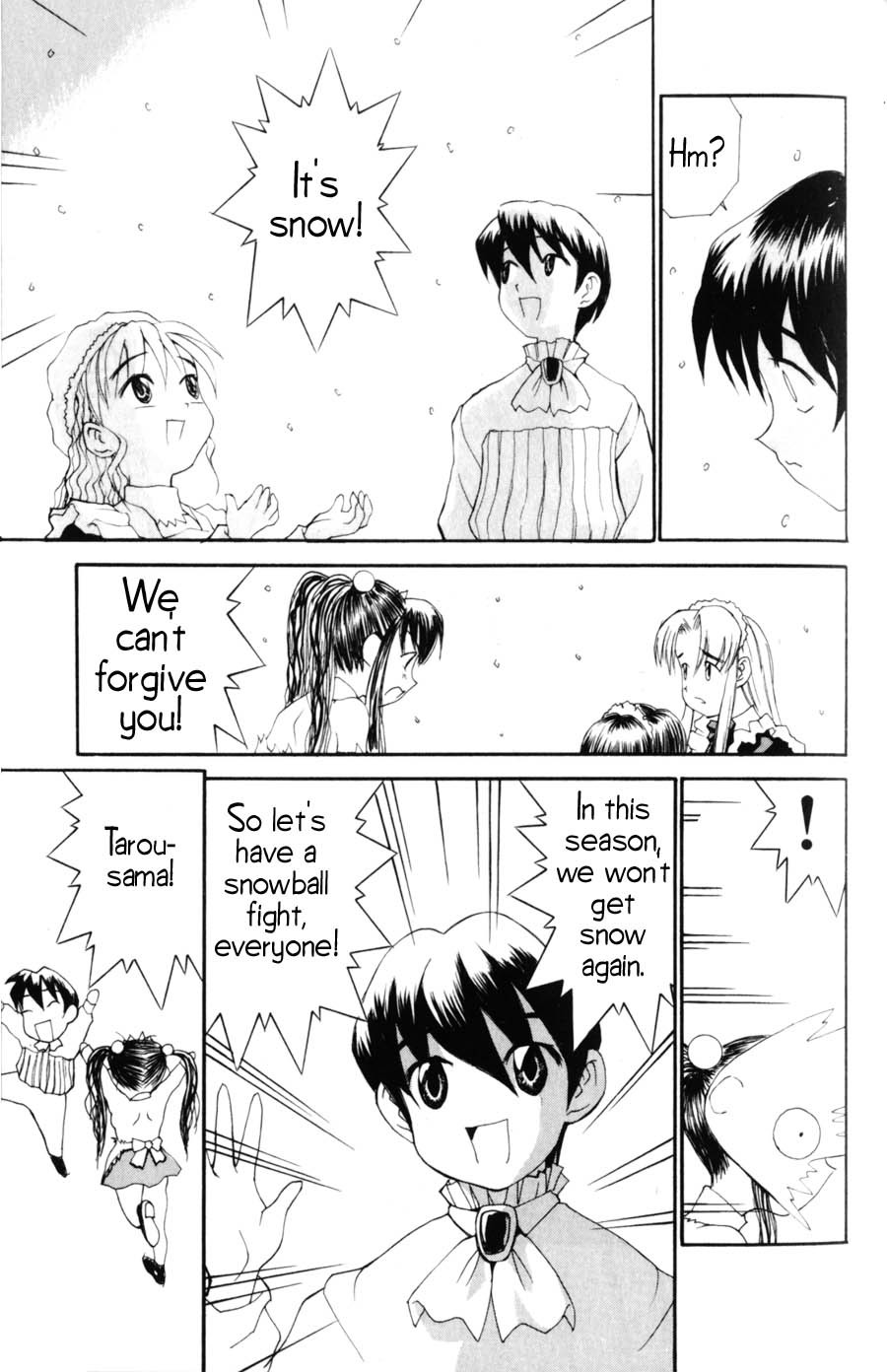 Hanaukyo Maid Tai Chapter 3 page 24 - Chapter 3: Hanaukyou Family's Big Disaster!