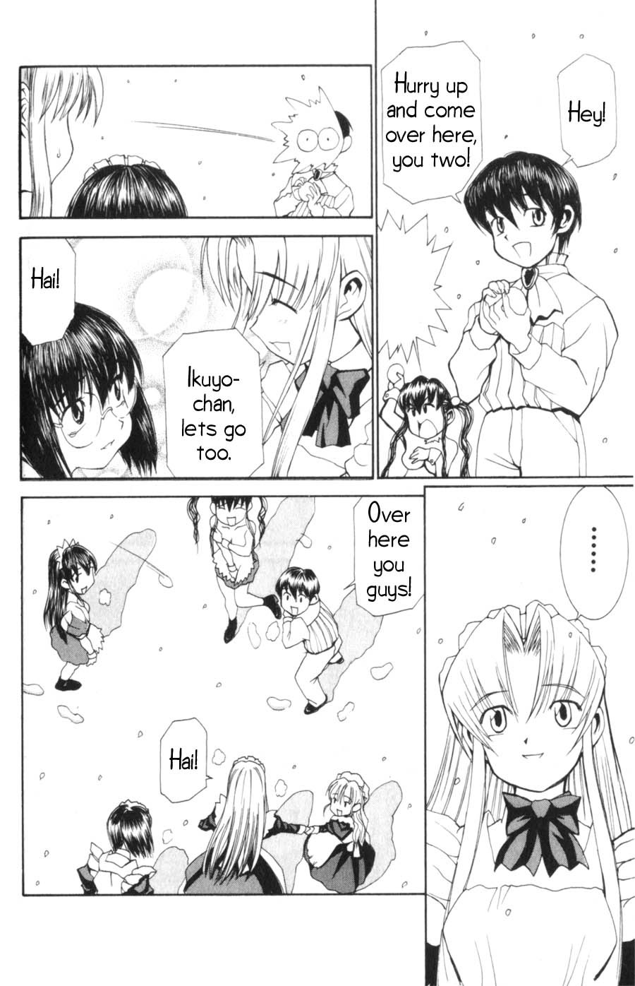 Hanaukyo Maid Tai Chapter 3 page 25 - Chapter 3: Hanaukyou Family's Big Disaster!