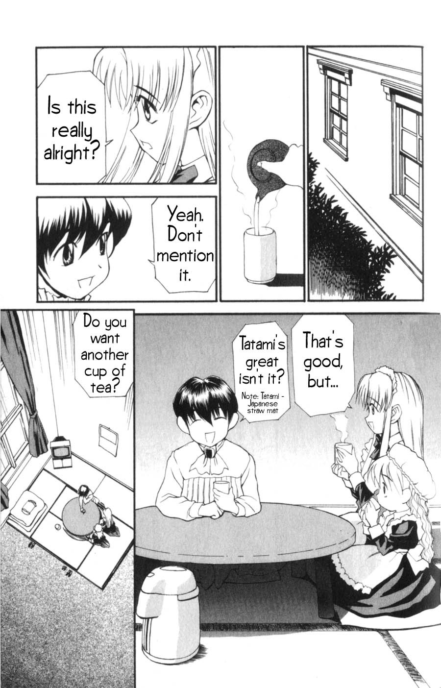 Hanaukyo Maid Tai Chapter 3 page 6 - Chapter 3: Hanaukyou Family's Big Disaster!