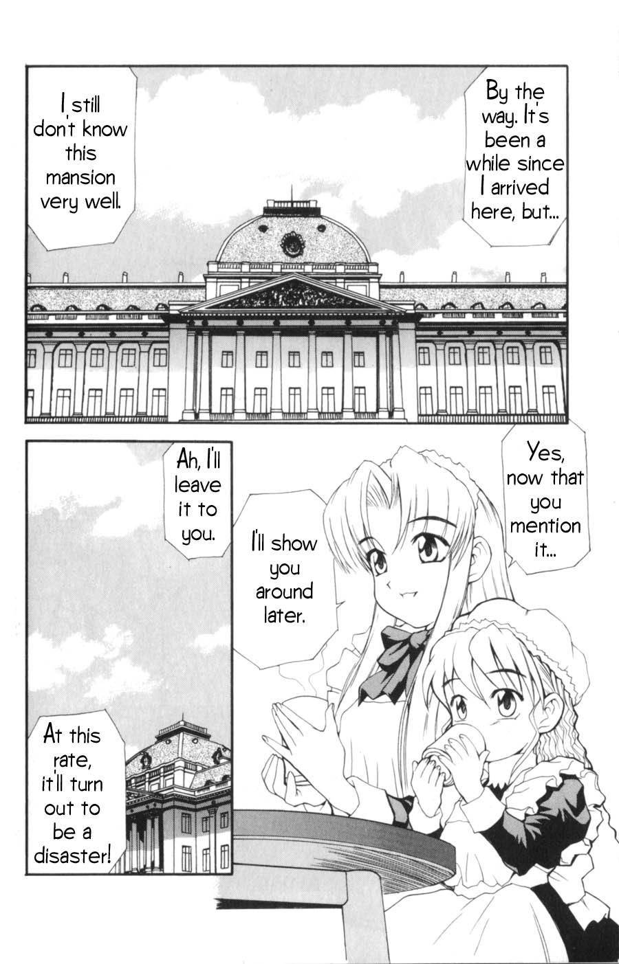 Hanaukyo Maid Tai Chapter 3 page 7 - Chapter 3: Hanaukyou Family's Big Disaster!