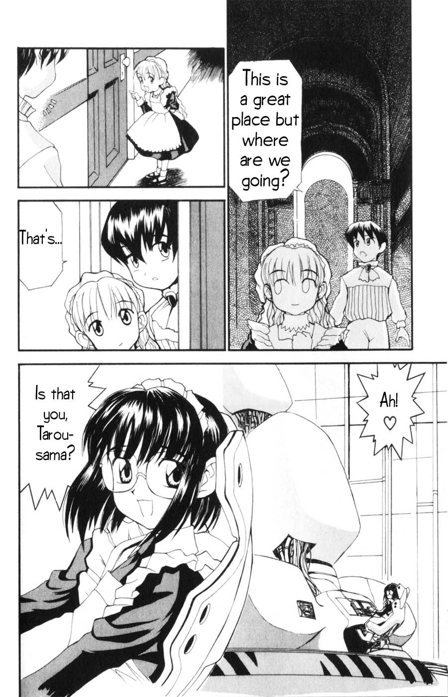 Hanaukyo Maid Tai Chapter 3 page 9 - Chapter 3: Hanaukyou Family's Big Disaster!