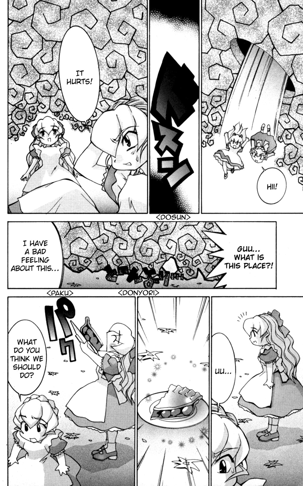 Hanaukyo Maid Tai Chapter 30 page 12 - Chapter 30: Cynthia in Wonderland