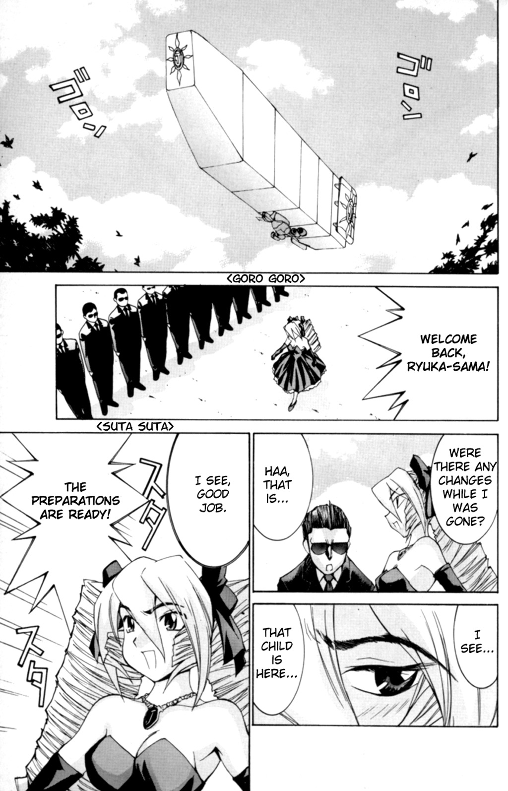 Hanaukyo Maid Tai Chapter 32 page 10 - Chapter 32: Going back home!?