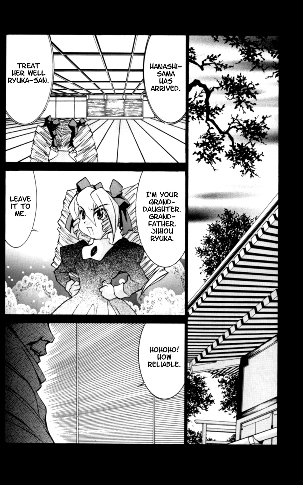 Hanaukyo Maid Tai Chapter 32 page 19 - Chapter 32: Going back home!?