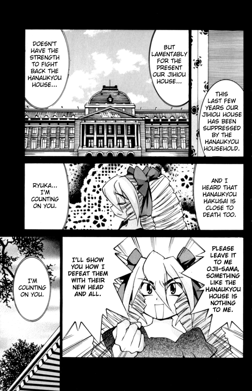 Hanaukyo Maid Tai Chapter 32 page 20 - Chapter 32: Going back home!?