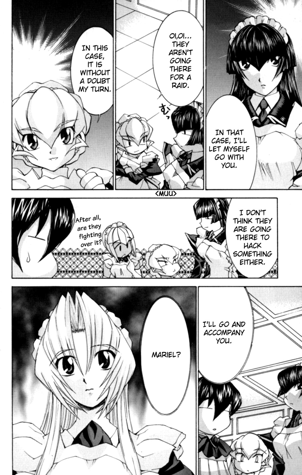 Hanaukyo Maid Tai Chapter 32 page 7 - Chapter 32: Going back home!?