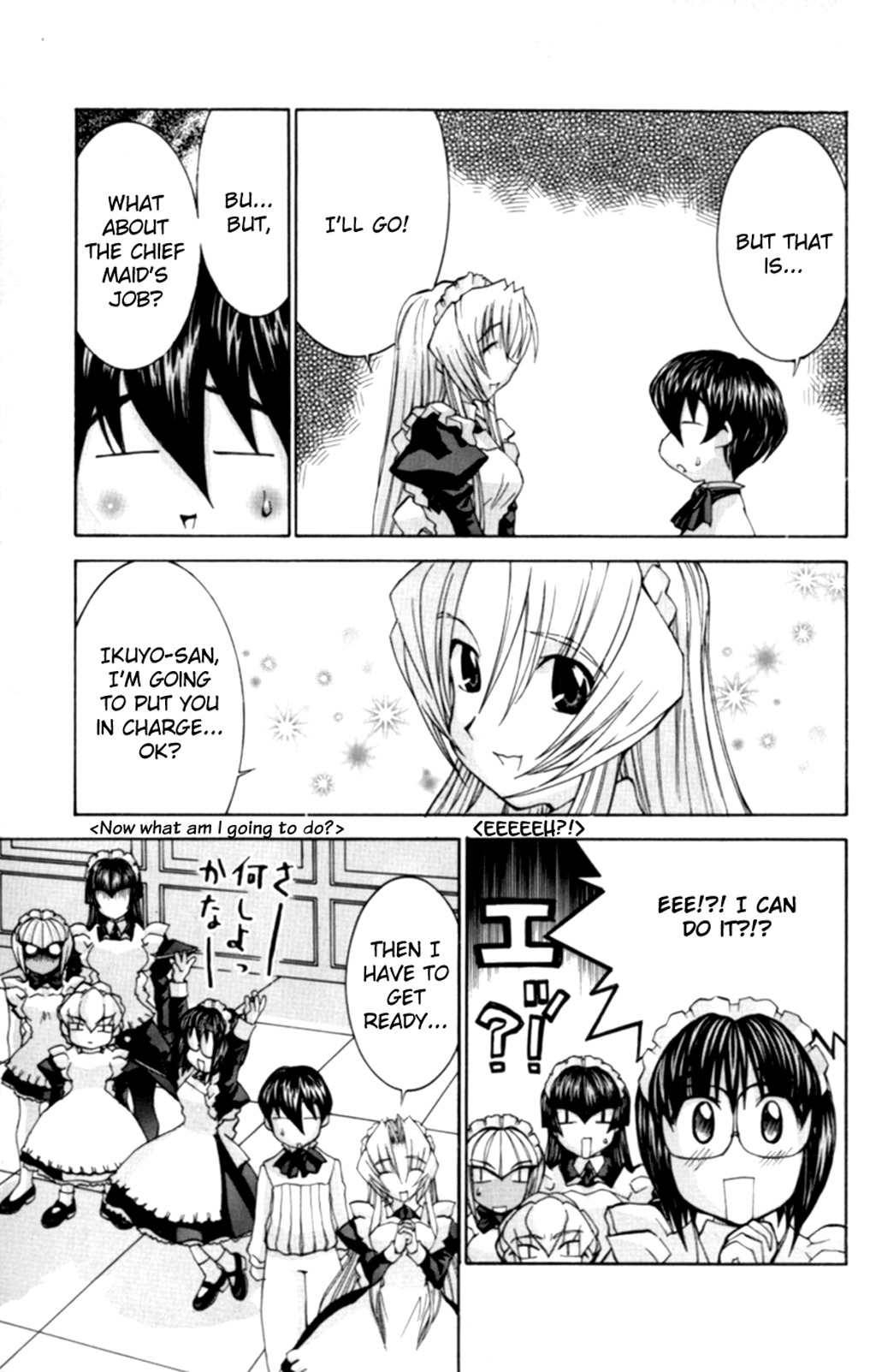 Hanaukyo Maid Tai Chapter 32 page 8 - Chapter 32: Going back home!?