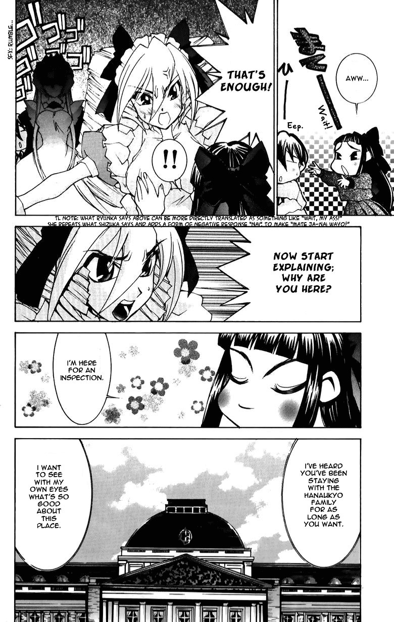 Hanaukyo Maid Tai Chapter 34 page 10 - Chapter 34: Official Visit