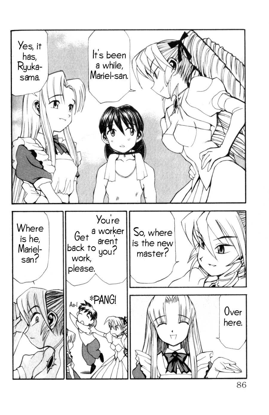 Hanaukyo Maid Tai Chapter 4 page 9 - Chapter 4: A Rival Appears!?
