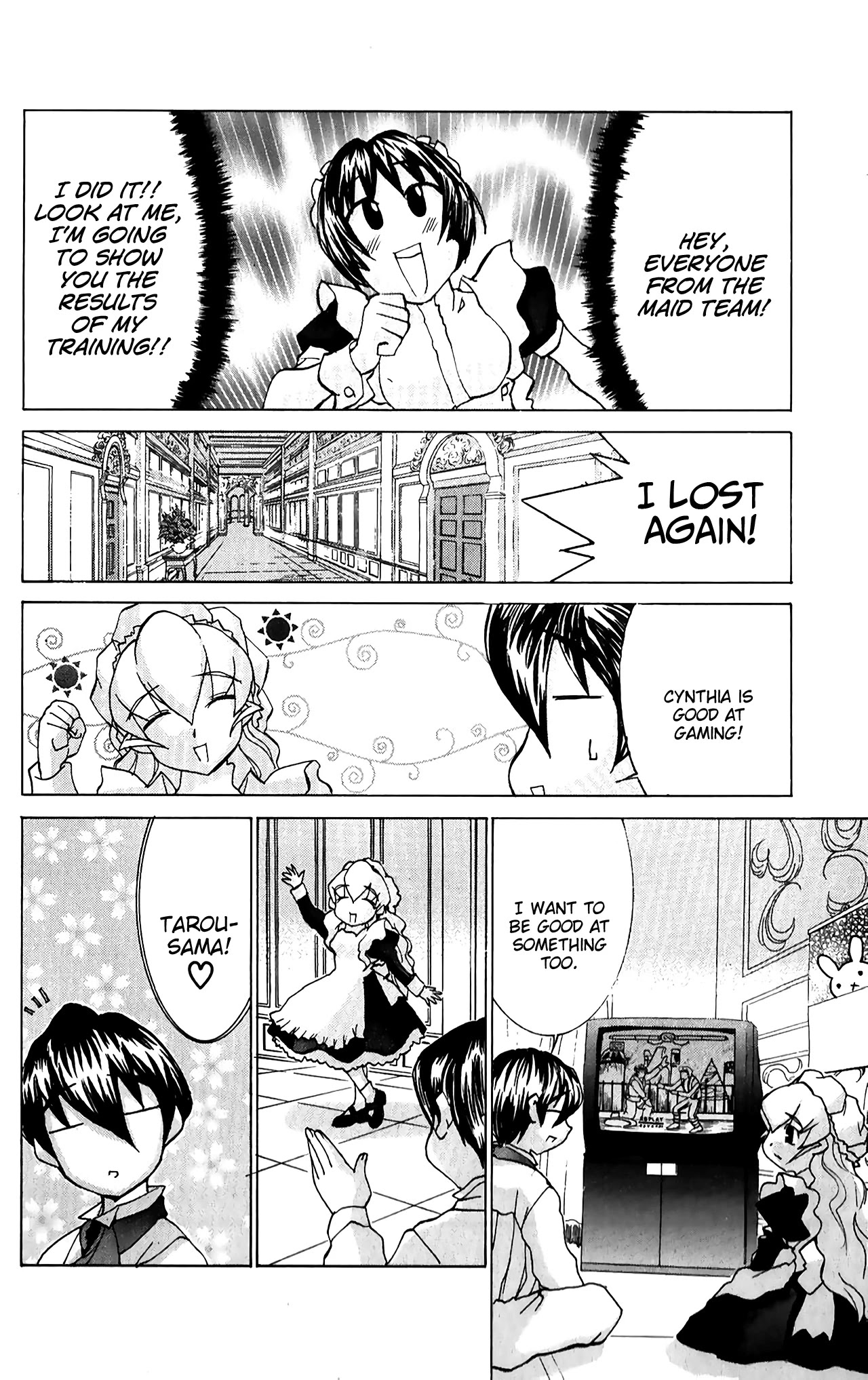 Hanaukyo Maid Tai Chapter 41.5 page 12 - Chapter 41.5: Femininity Training!?