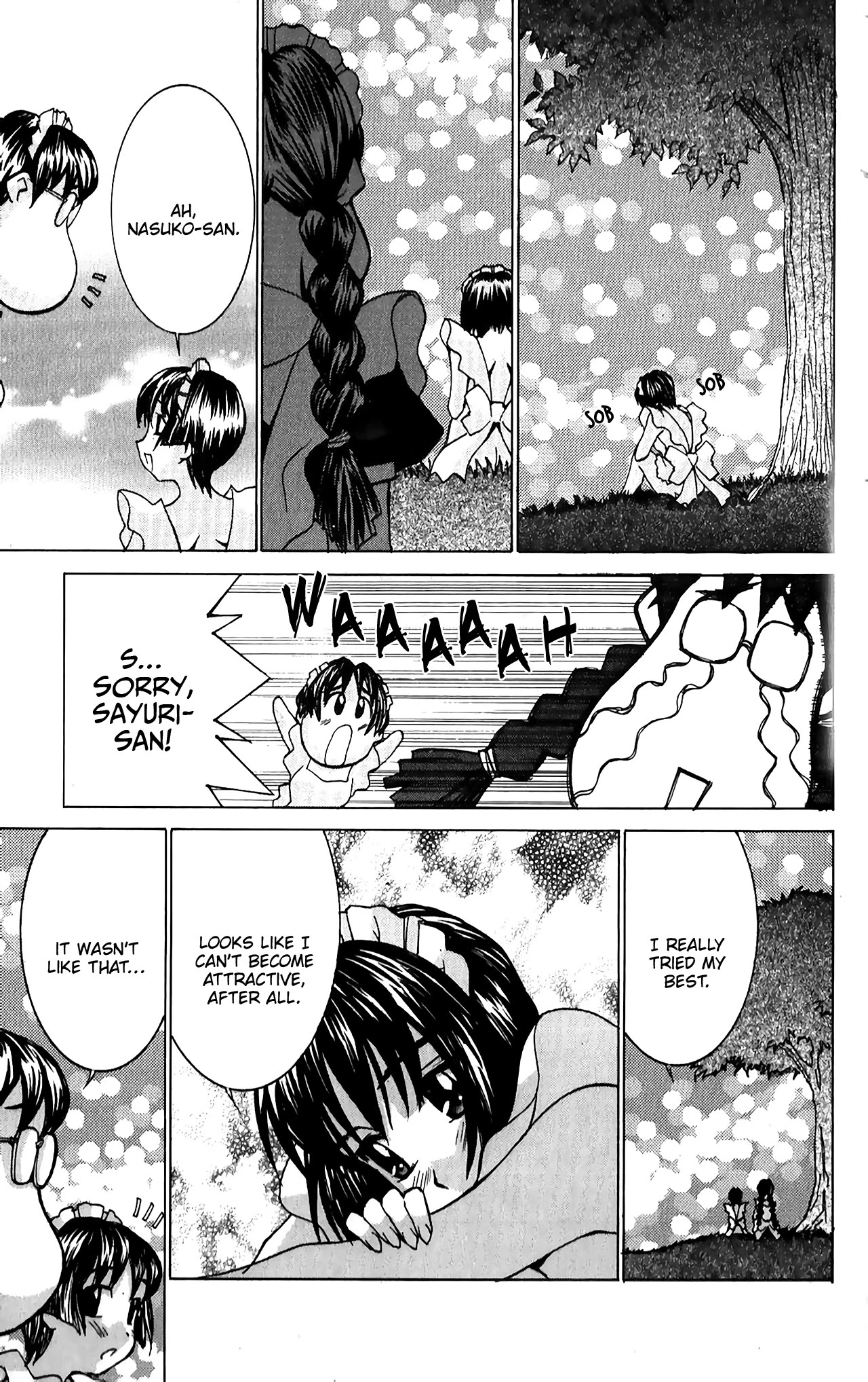 Hanaukyo Maid Tai Chapter 41.5 page 17 - Chapter 41.5: Femininity Training!?