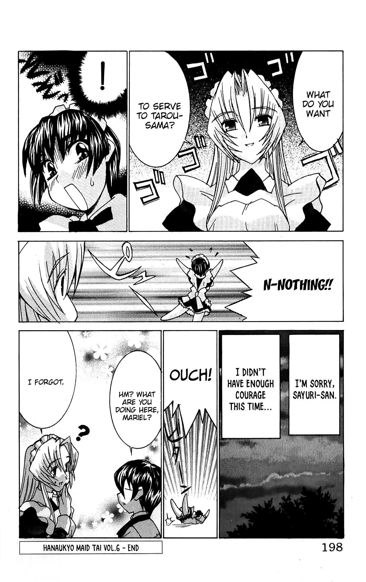 Hanaukyo Maid Tai Chapter 41.5 page 20 - Chapter 41.5: Femininity Training!?