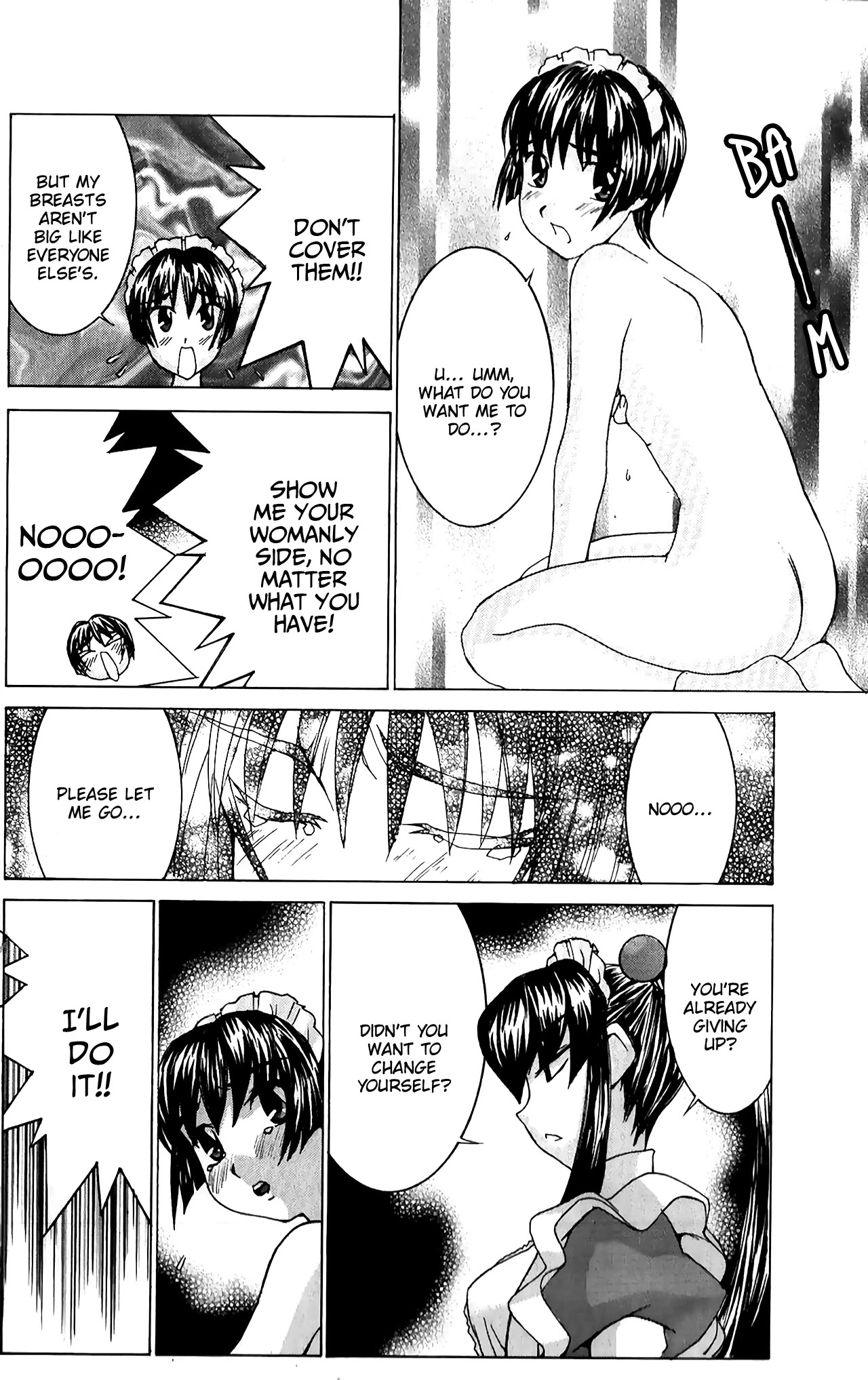 Hanaukyo Maid Tai Chapter 41.5 page 8 - Chapter 41.5: Femininity Training!?