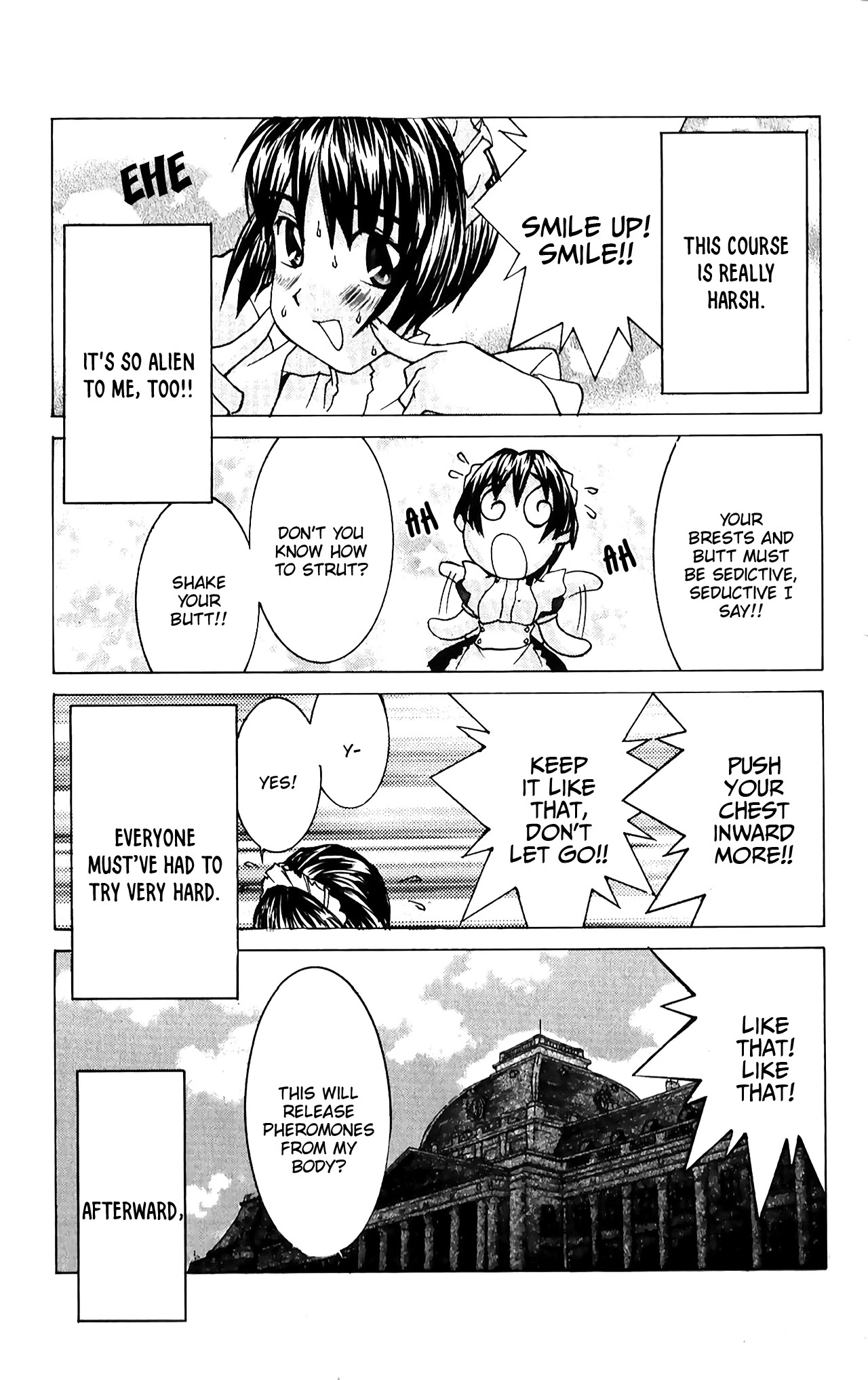 Hanaukyo Maid Tai Chapter 41.5 page 9 - Chapter 41.5: Femininity Training!?