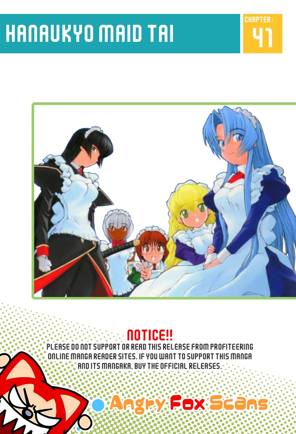 Hanaukyo Maid Tai Chapter 41 page 1 - Chapter 41: Teach Me Goodbye