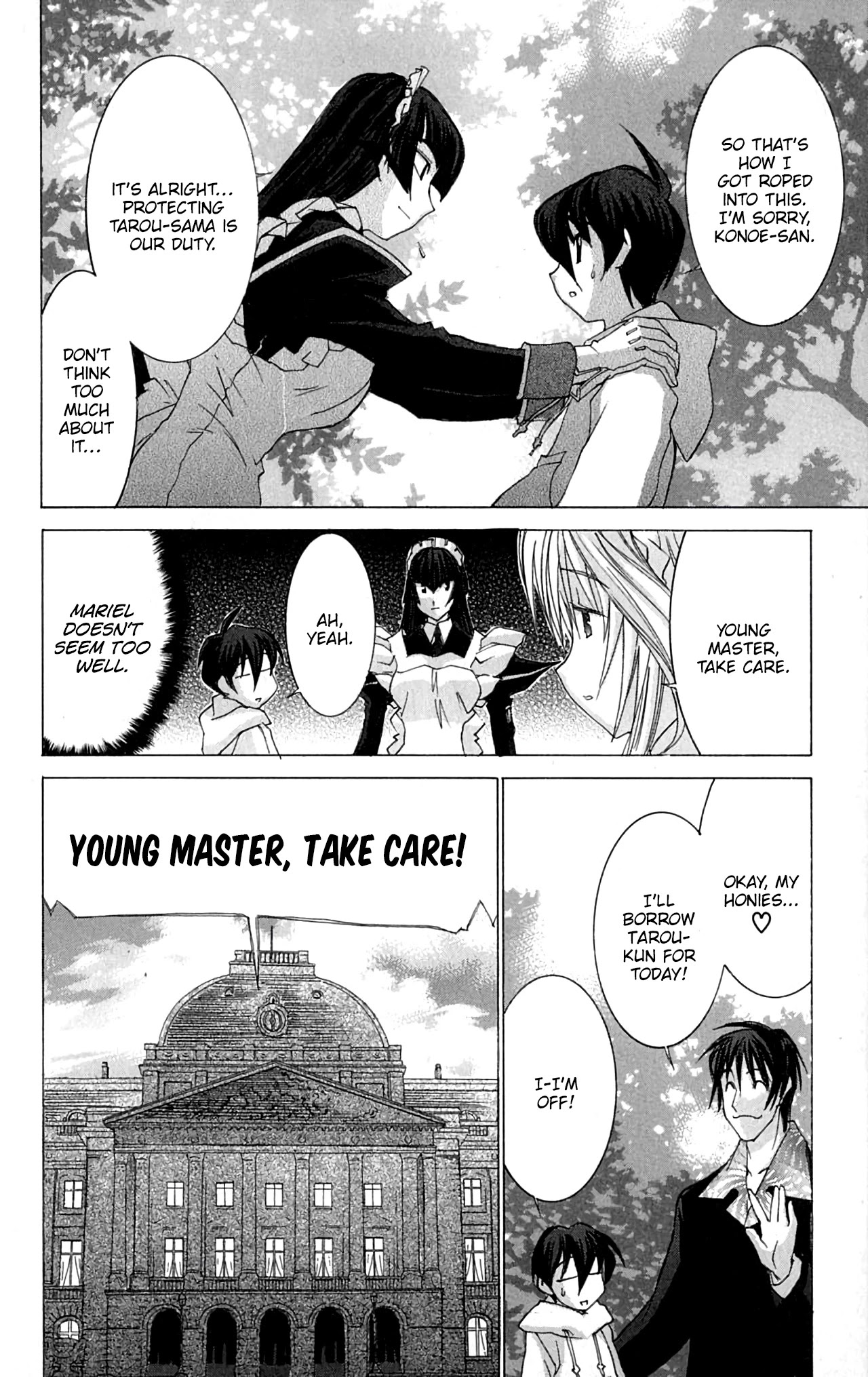 Hanaukyo Maid Tai Chapter 42 page 21 - Chapter 42