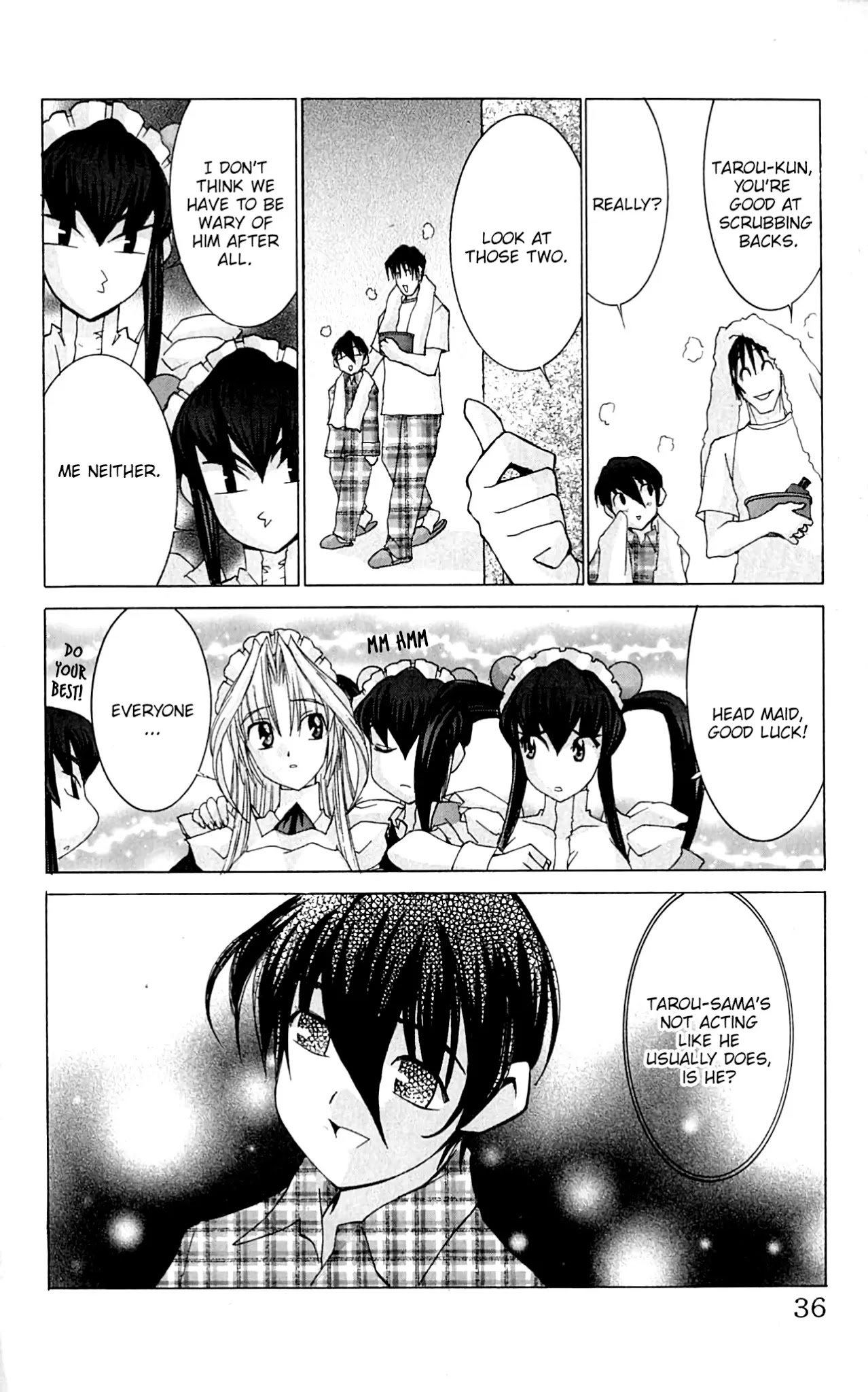 Hanaukyo Maid Tai Chapter 42 page 36 - Chapter 42