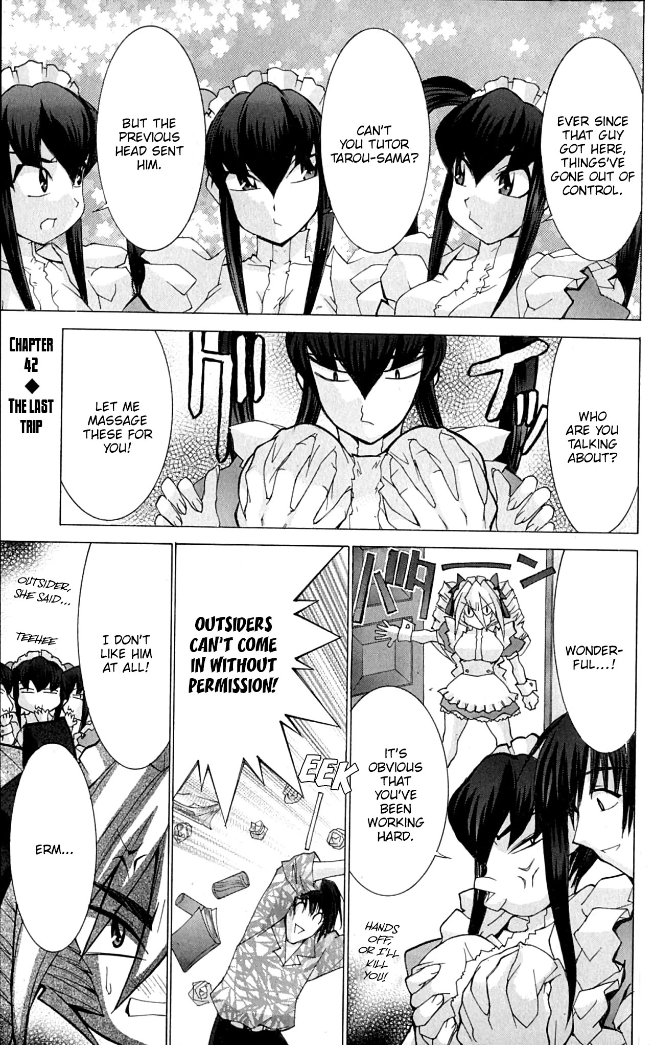 Hanaukyo Maid Tai Chapter 42 page 9 - Chapter 42