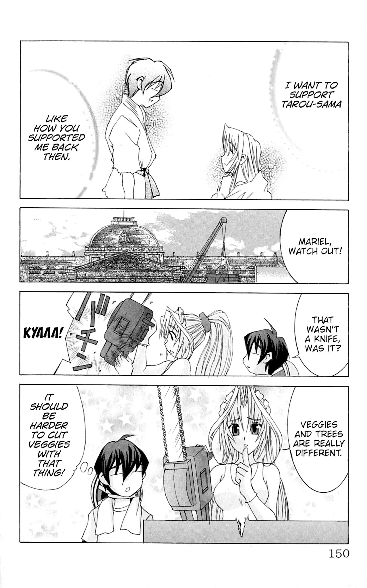 Hanaukyo Maid Tai Chapter 46 page 33 - Chapter 46: Let me help you out