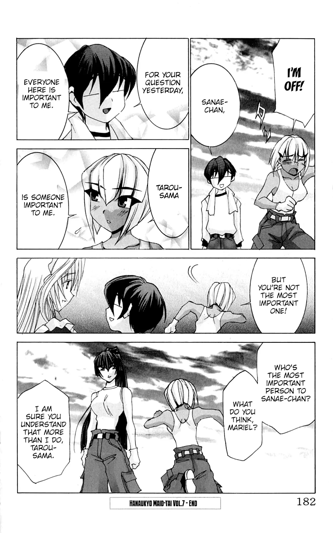 Hanaukyo Maid Tai Chapter 47 page 33 - Chapter 47: Who is the most important?