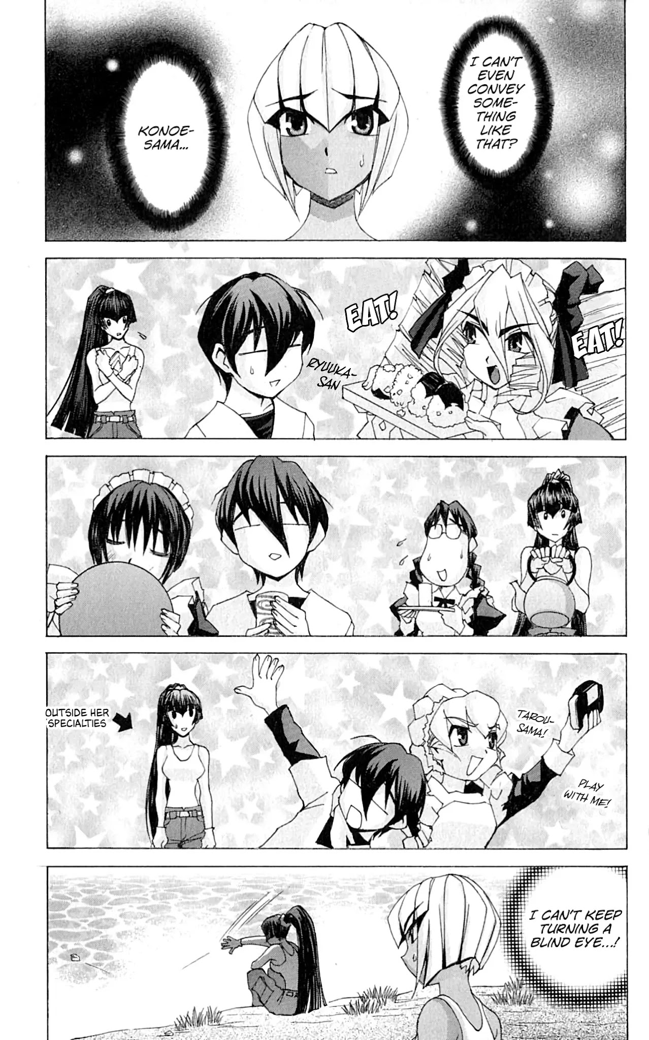 Hanaukyo Maid Tai Chapter 47 page 8 - Chapter 47: Who is the most important?