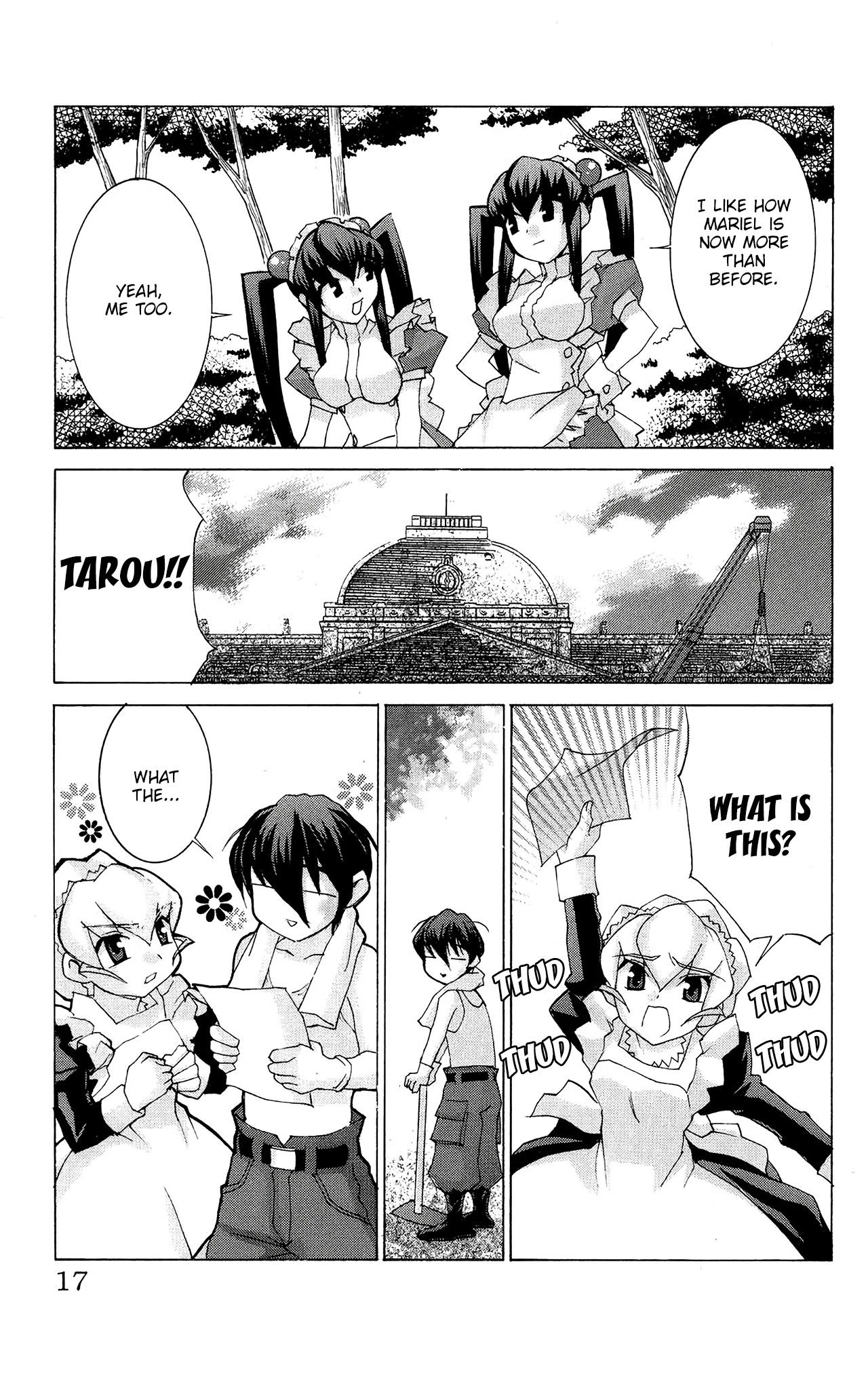 Hanaukyo Maid Tai Chapter 48 page 17 - Chapter 48: Welcome, Jihiyo Ryuuka!