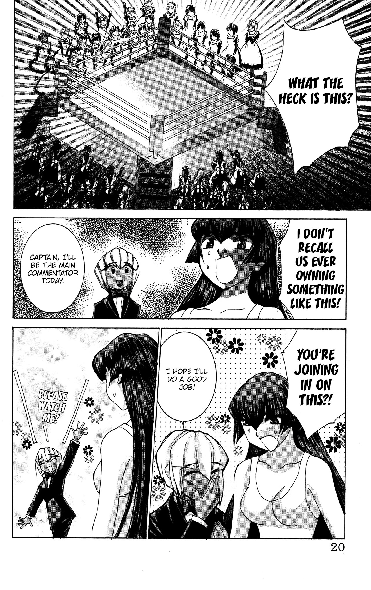 Hanaukyo Maid Tai Chapter 48 page 20 - Chapter 48: Welcome, Jihiyo Ryuuka!