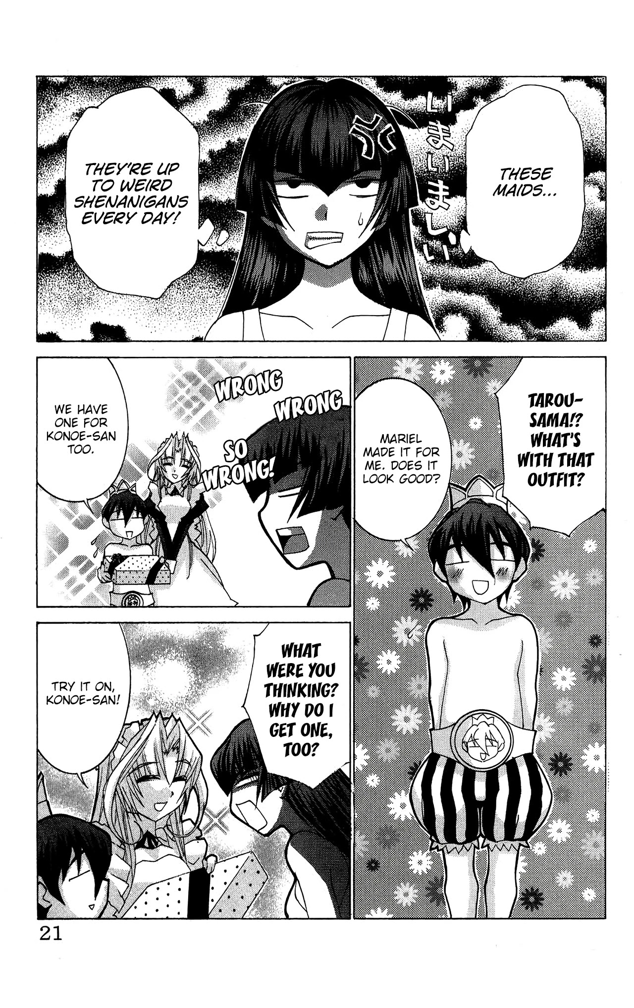 Hanaukyo Maid Tai Chapter 48 page 21 - Chapter 48: Welcome, Jihiyo Ryuuka!