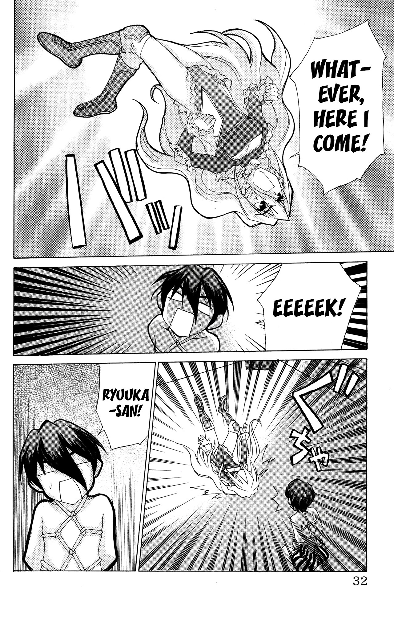 Hanaukyo Maid Tai Chapter 48 page 32 - Chapter 48: Welcome, Jihiyo Ryuuka!