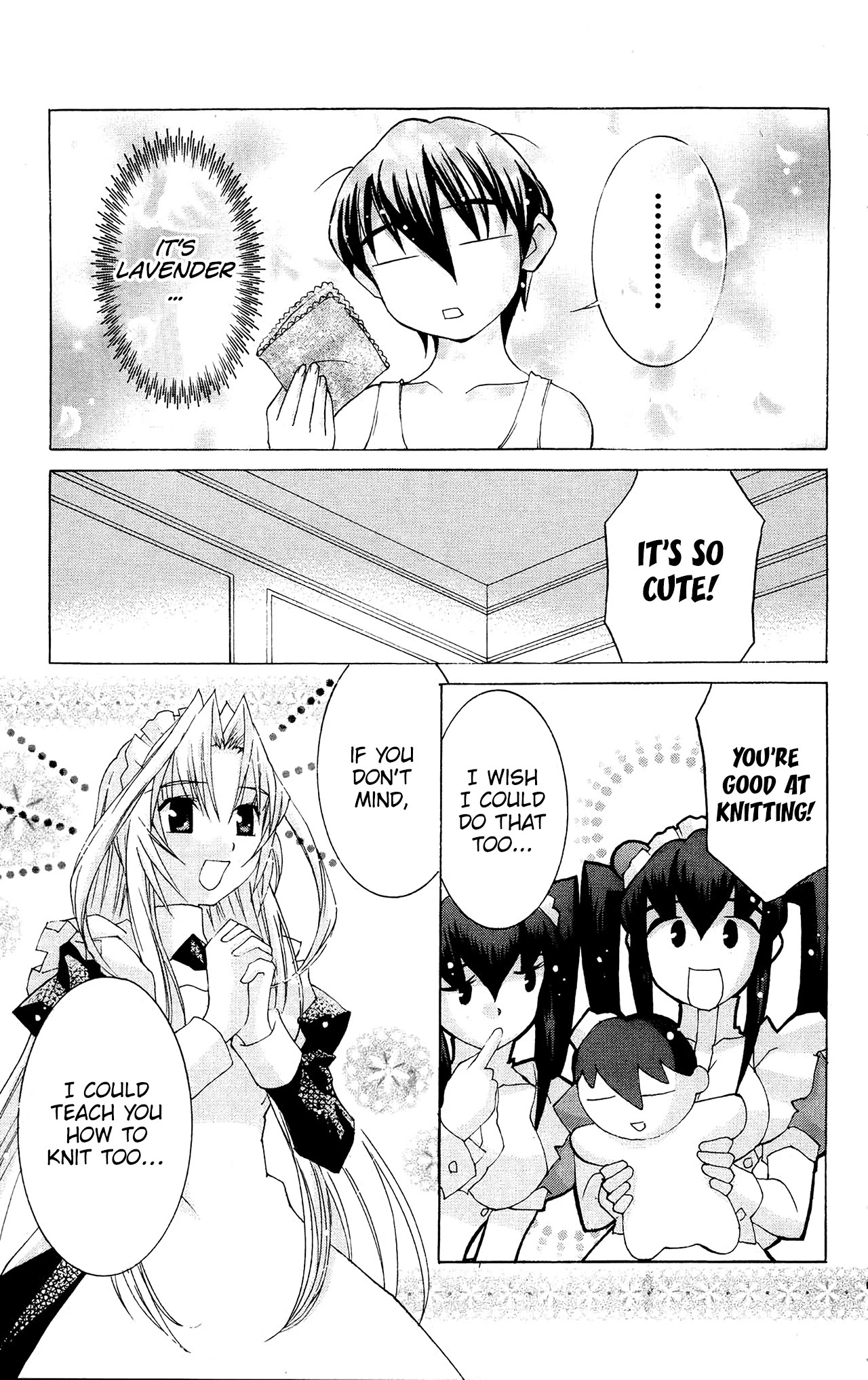 Hanaukyo Maid Tai Chapter 49 page 12 - Chapter 49: The Lavender-Colored Girl