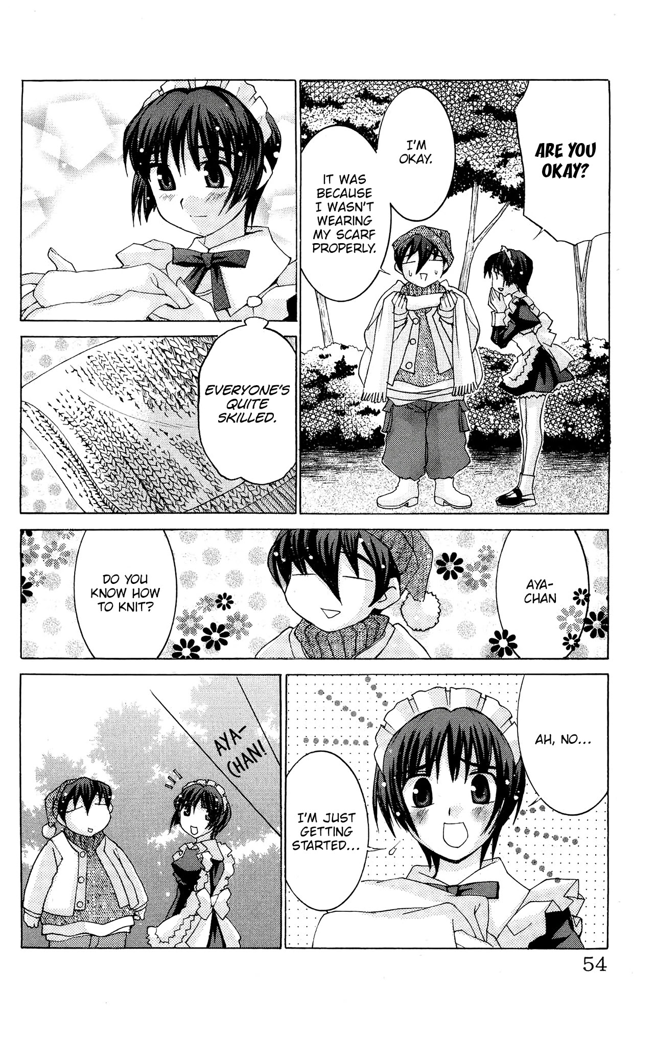 Hanaukyo Maid Tai Chapter 49 page 19 - Chapter 49: The Lavender-Colored Girl