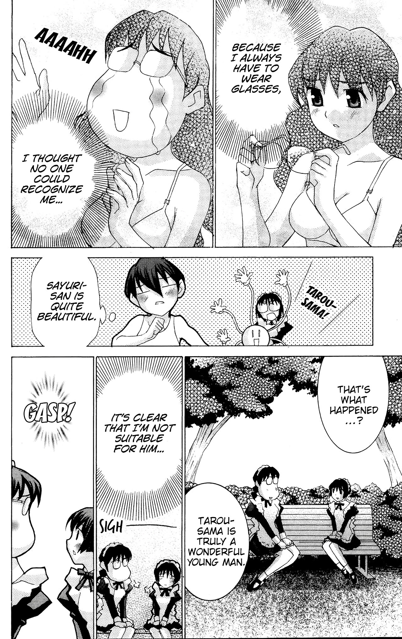 Hanaukyo Maid Tai Chapter 49 page 27 - Chapter 49: The Lavender-Colored Girl