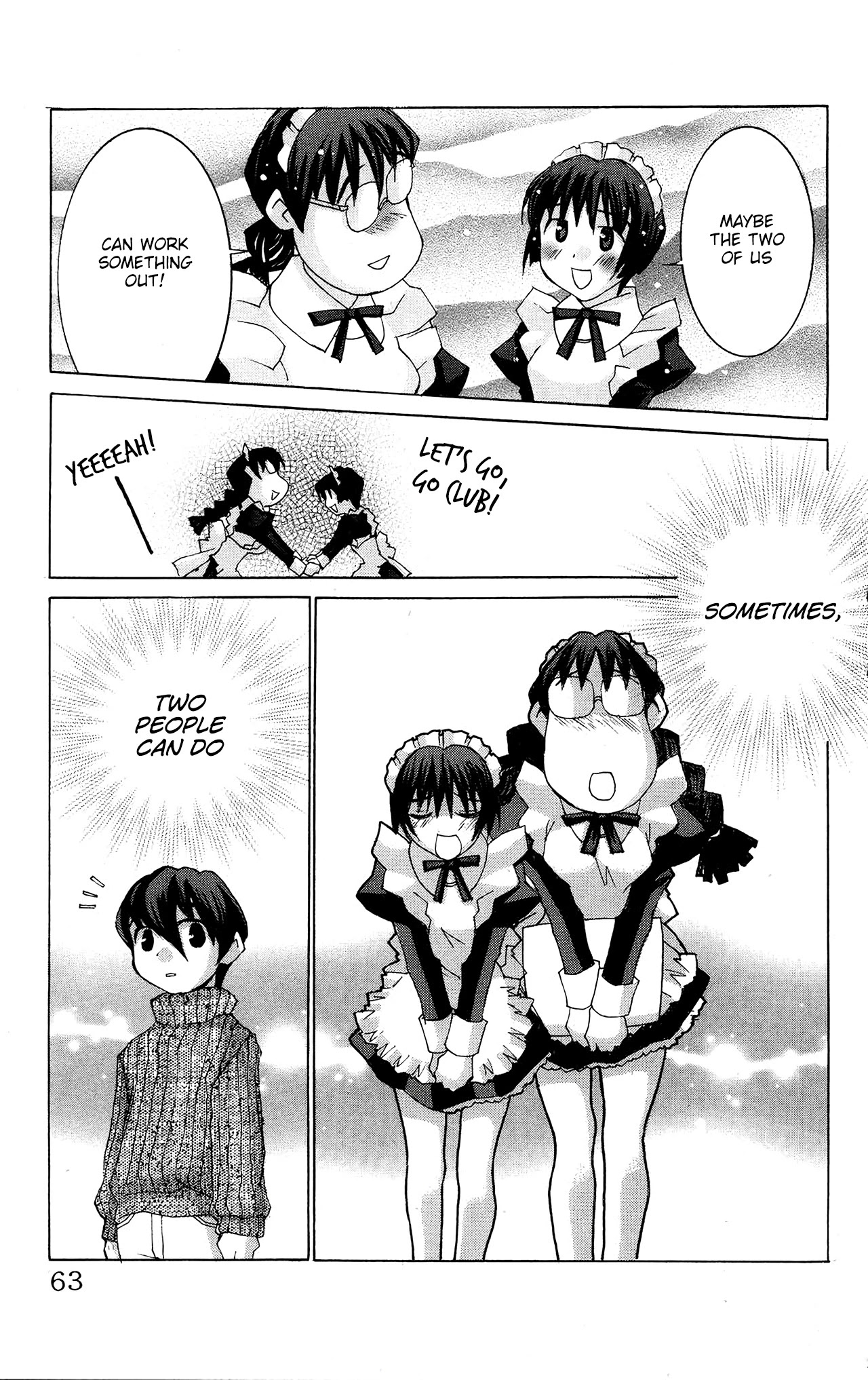 Hanaukyo Maid Tai Chapter 49 page 28 - Chapter 49: The Lavender-Colored Girl