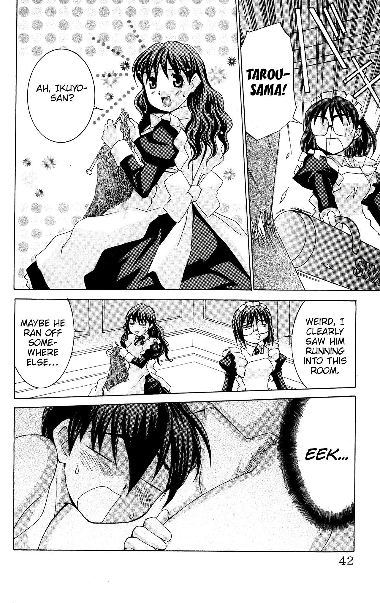 Hanaukyo Maid Tai Chapter 49 page 7 - Chapter 49: The Lavender-Colored Girl