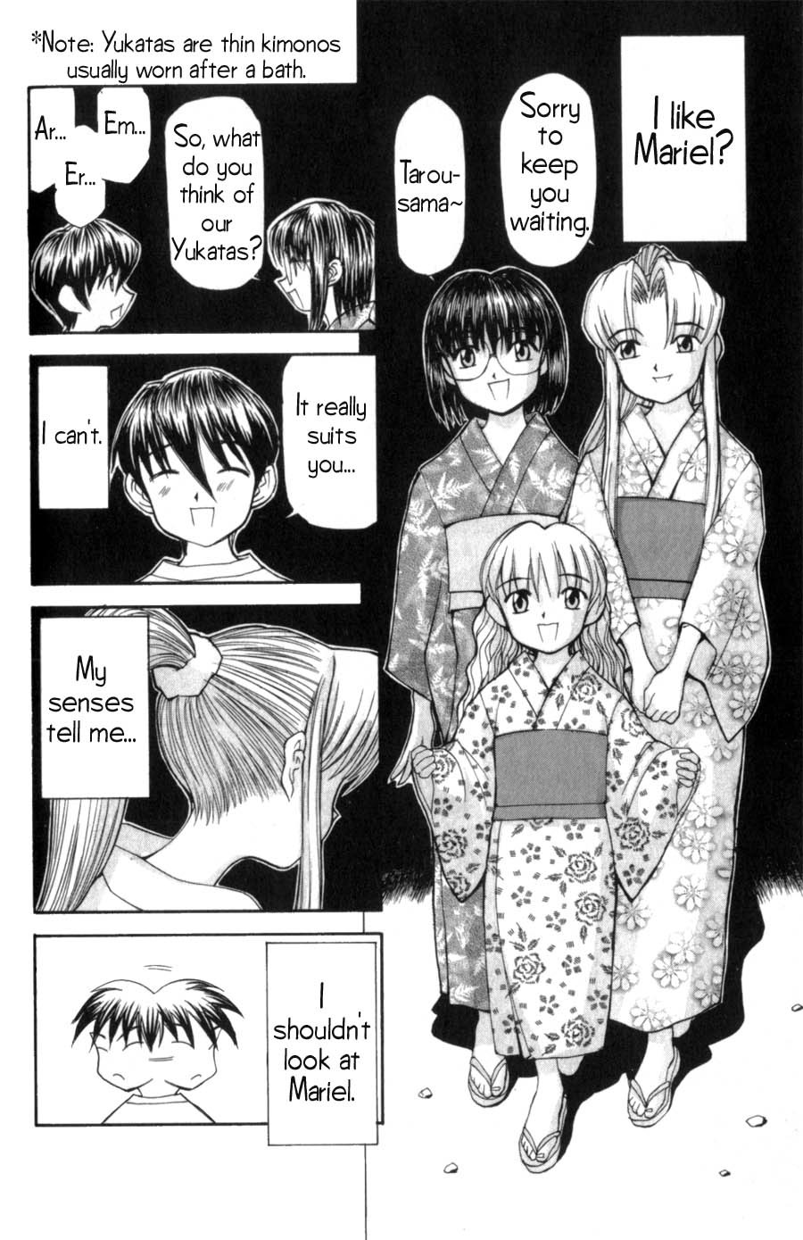 Hanaukyo Maid Tai Chapter 5 page 15 - Chapter 5: About Mariel