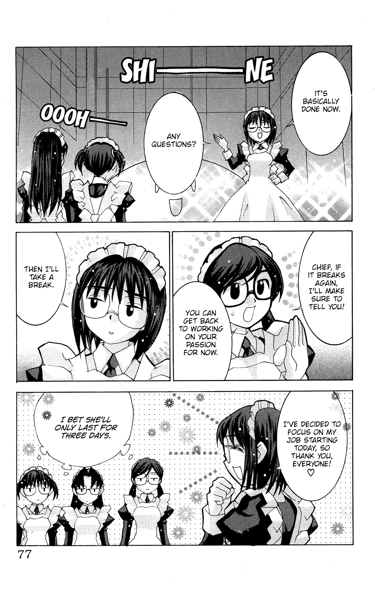Hanaukyo Maid Tai Chapter 50 page 14 - Chapter 50: The Chronicles of the Maid Ikuyo