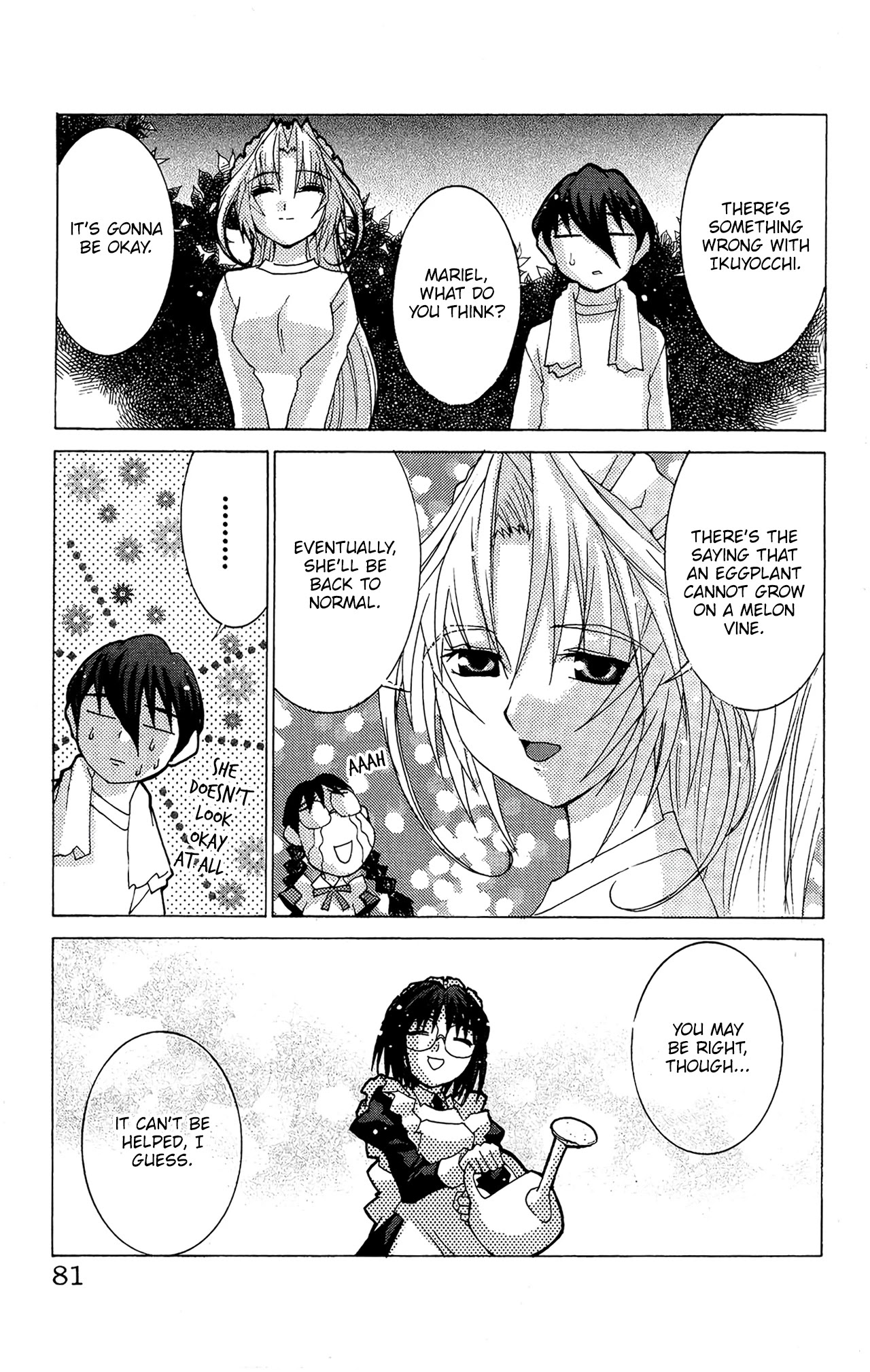 Hanaukyo Maid Tai Chapter 50 page 18 - Chapter 50: The Chronicles of the Maid Ikuyo