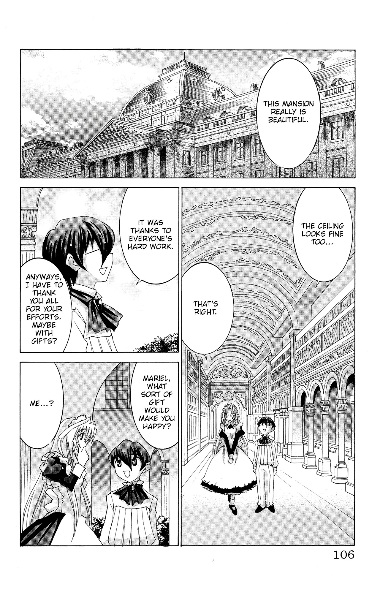 Hanaukyo Maid Tai Chapter 51 page 12 - Chapter 51: Mariel's Happiness